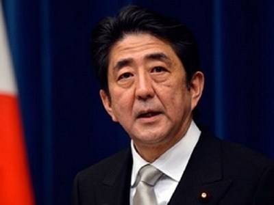 Thủ tướng Nhật Bản Shinzo Abe.